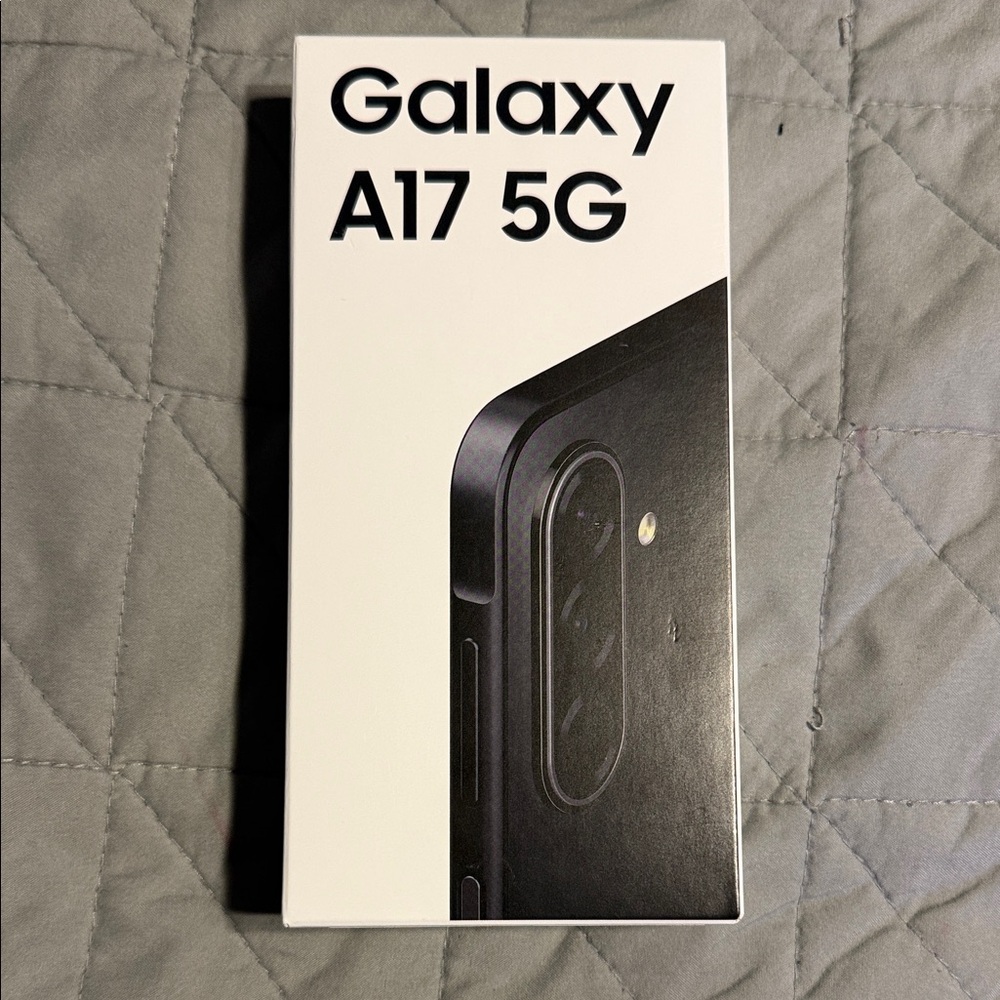Samsung Galaxy A17 5G 128GB - Black - UNLOCKED FOR ANY CELL PHONE PROVIDER!!!